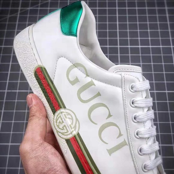 newgUCCI LEATHER CASUAL SHOES CLASSIC
